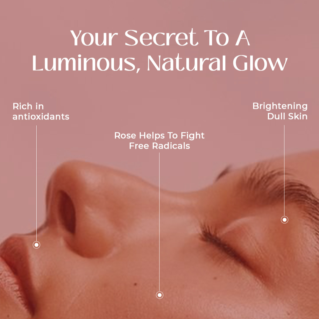 Refreshing Kashmiri Rose Face wash - Naturadic