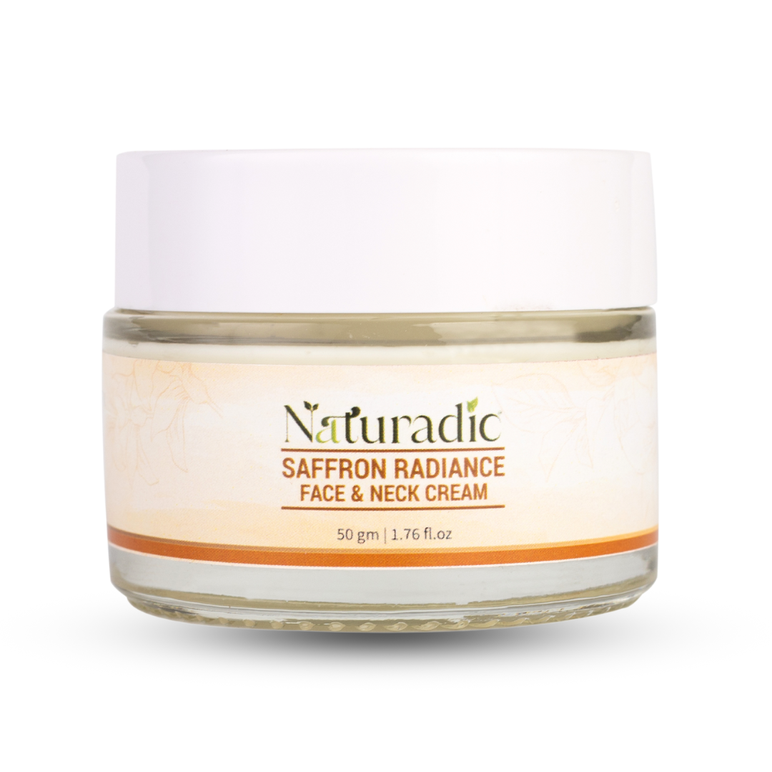 Saffron Radiance Face & Neck Cream - Naturadic