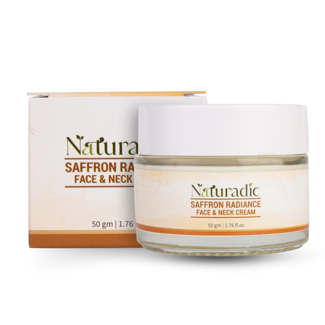 Saffron Radiance Face & Neck Cream - Naturadic