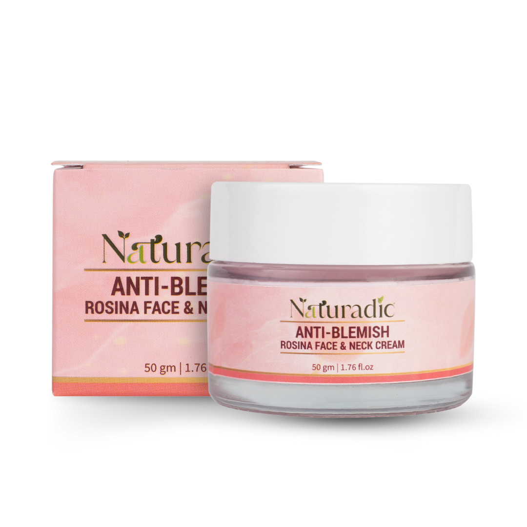 Anti-Blemish Rosina Face & Neck Cream - Naturadic