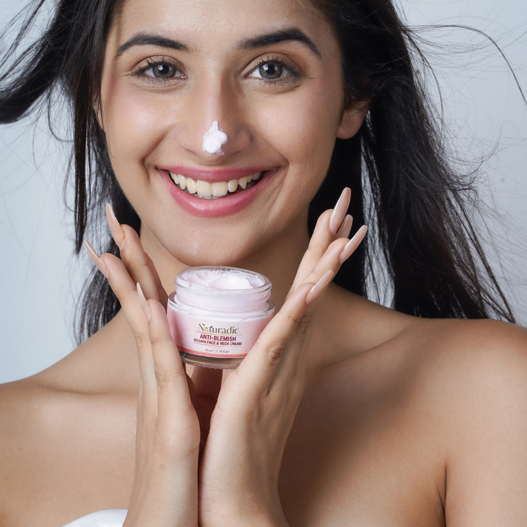 Anti-Blemish Rosina Face & Neck Cream - Naturadic