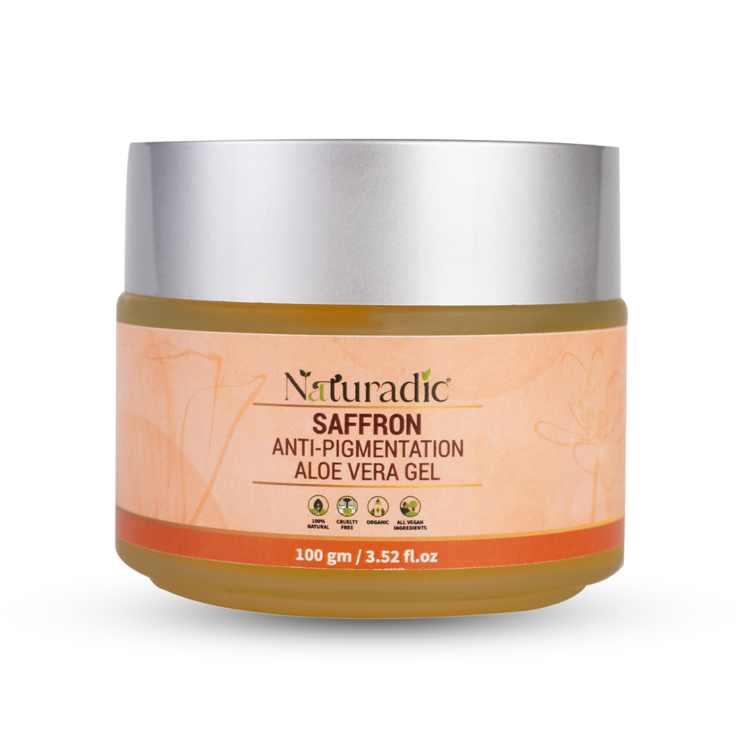 Saffron Anti-Pigmentation Aloe Vera Gel - Naturadic