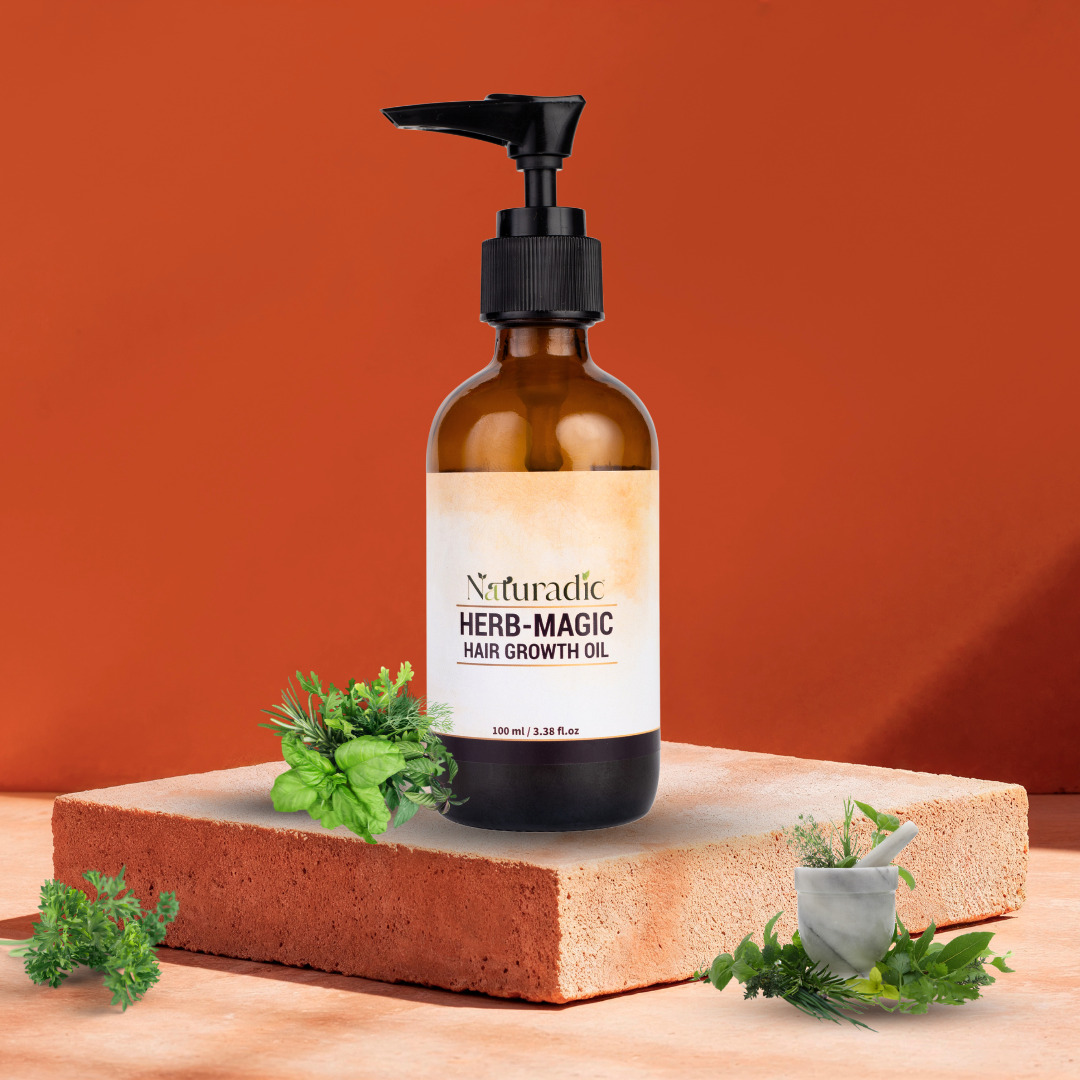 Herb-Magic Hair Growth Oil - Naturadic