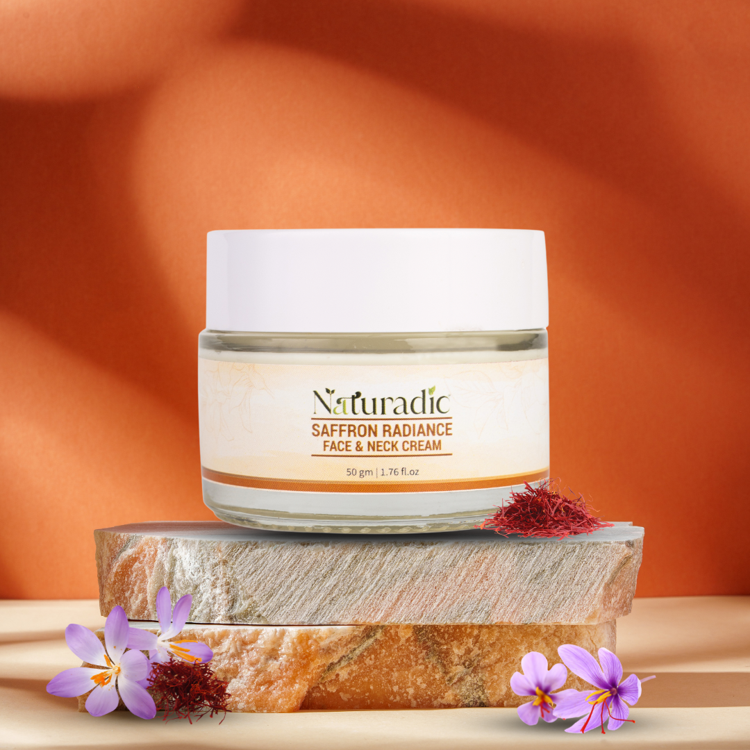 Saffron Radiance Face & Neck Cream - Naturadic